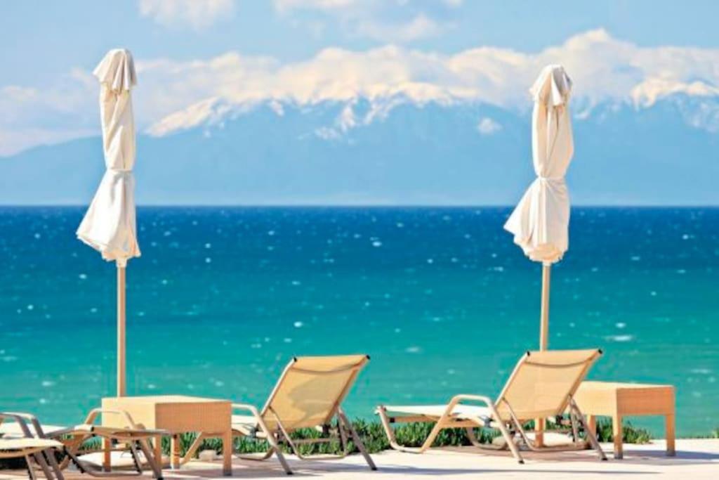 Villa Veneti - Probio - 140M2 Неа Мудания Екстериор снимка